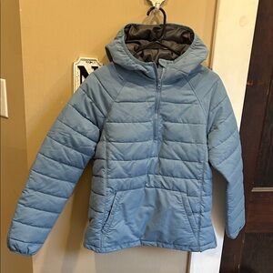 Stoic women’s Blue 1/4 zip pullover Jacket